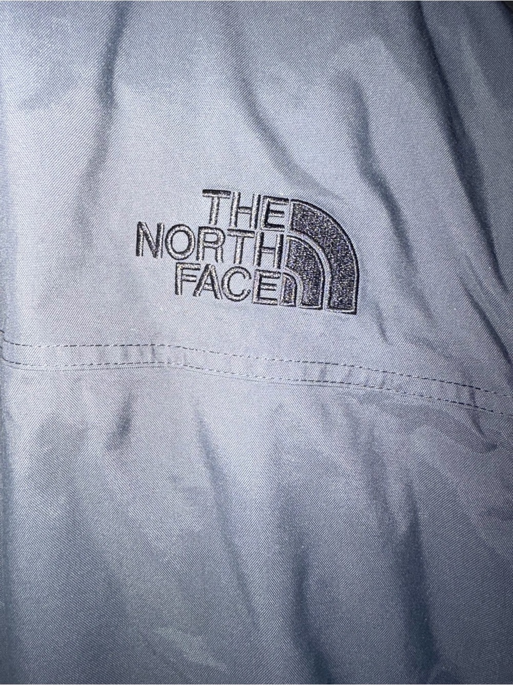 The North Face Men's Gray Parka with Faux Fur Hood Size Large - Picture 5 of 11